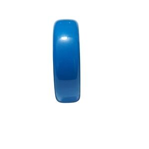 Women's Blue Resin Bangle Bracelet Polished Finish‎ Minimalist Design Fashion
